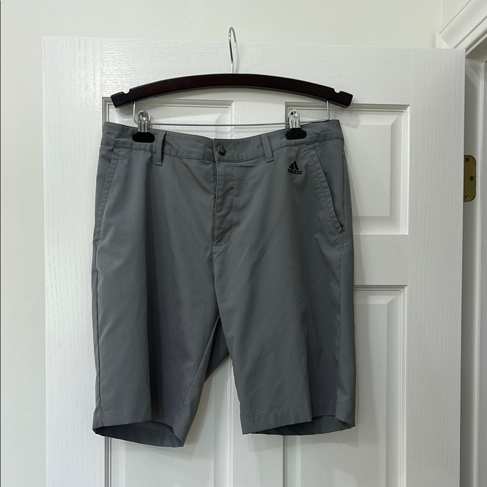 Adidas Gray Athletic Shorts Versatile and Comfortable